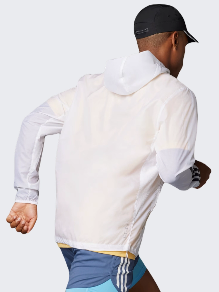 Adidas Own The Run Men Running Jacket White