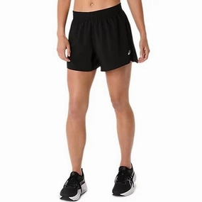 ASICS Womens Silver 4-inch Running Short