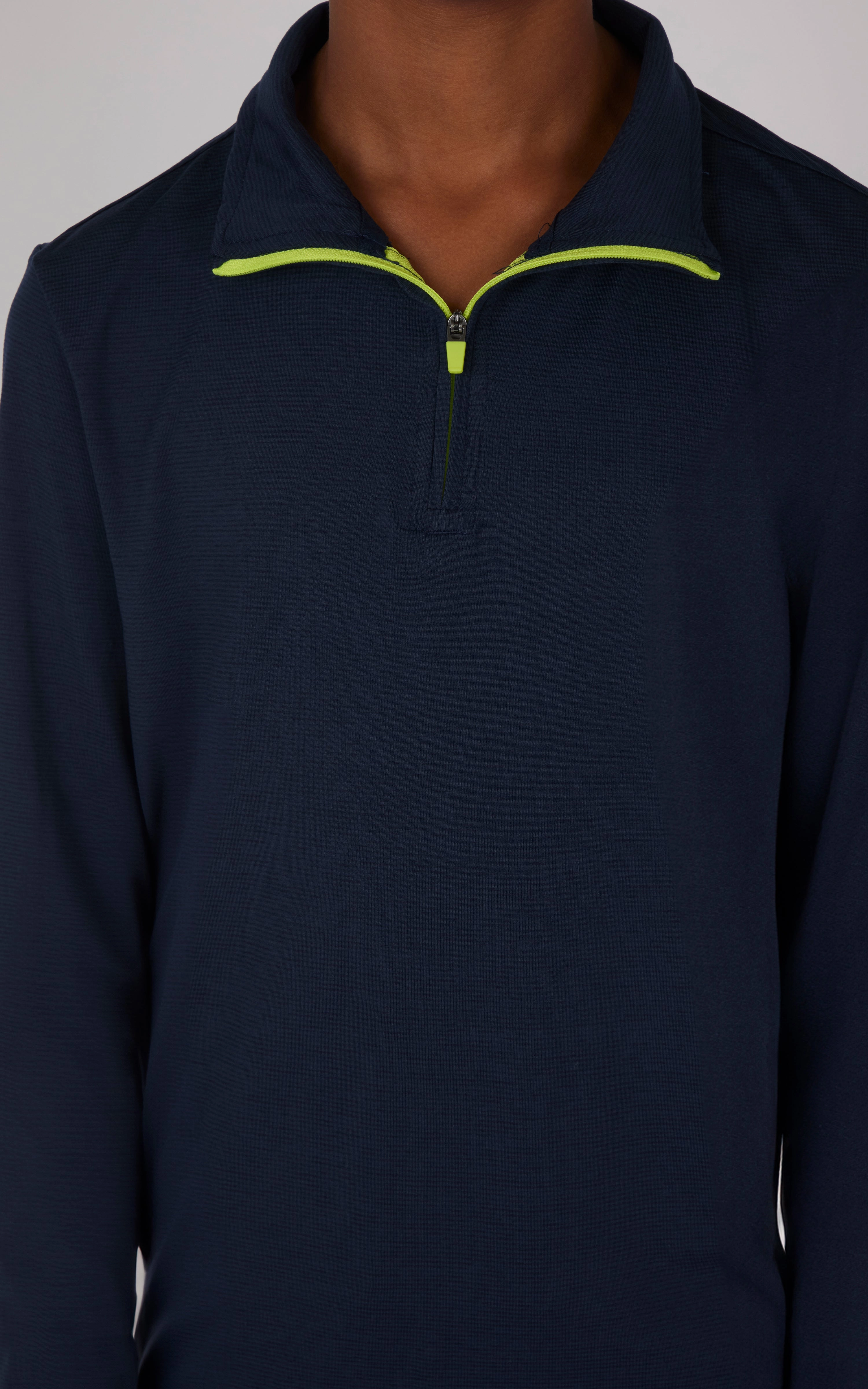 Boys Quarter Zip Pullover Sweatshirt