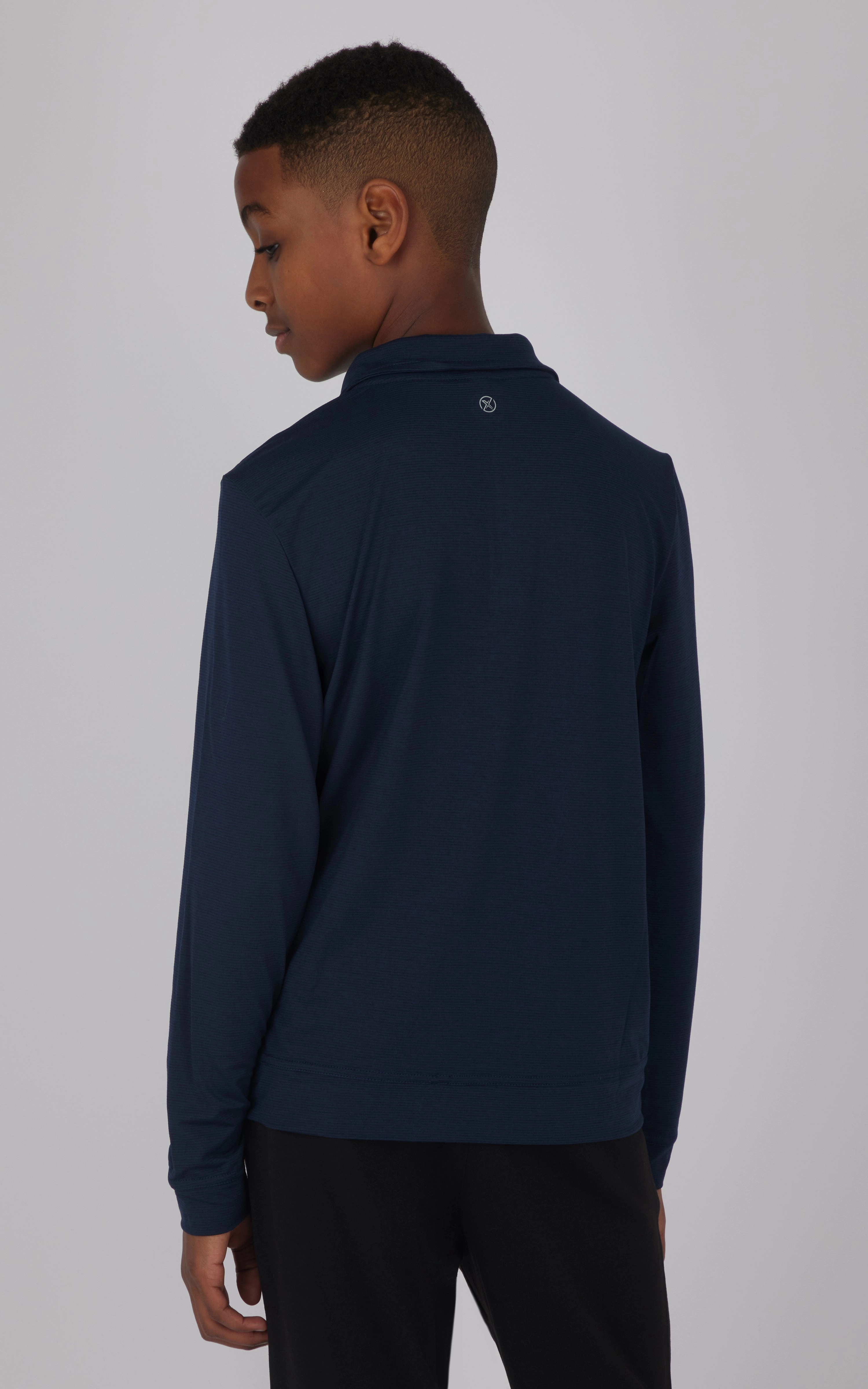 Boys Quarter Zip Pullover Sweatshirt