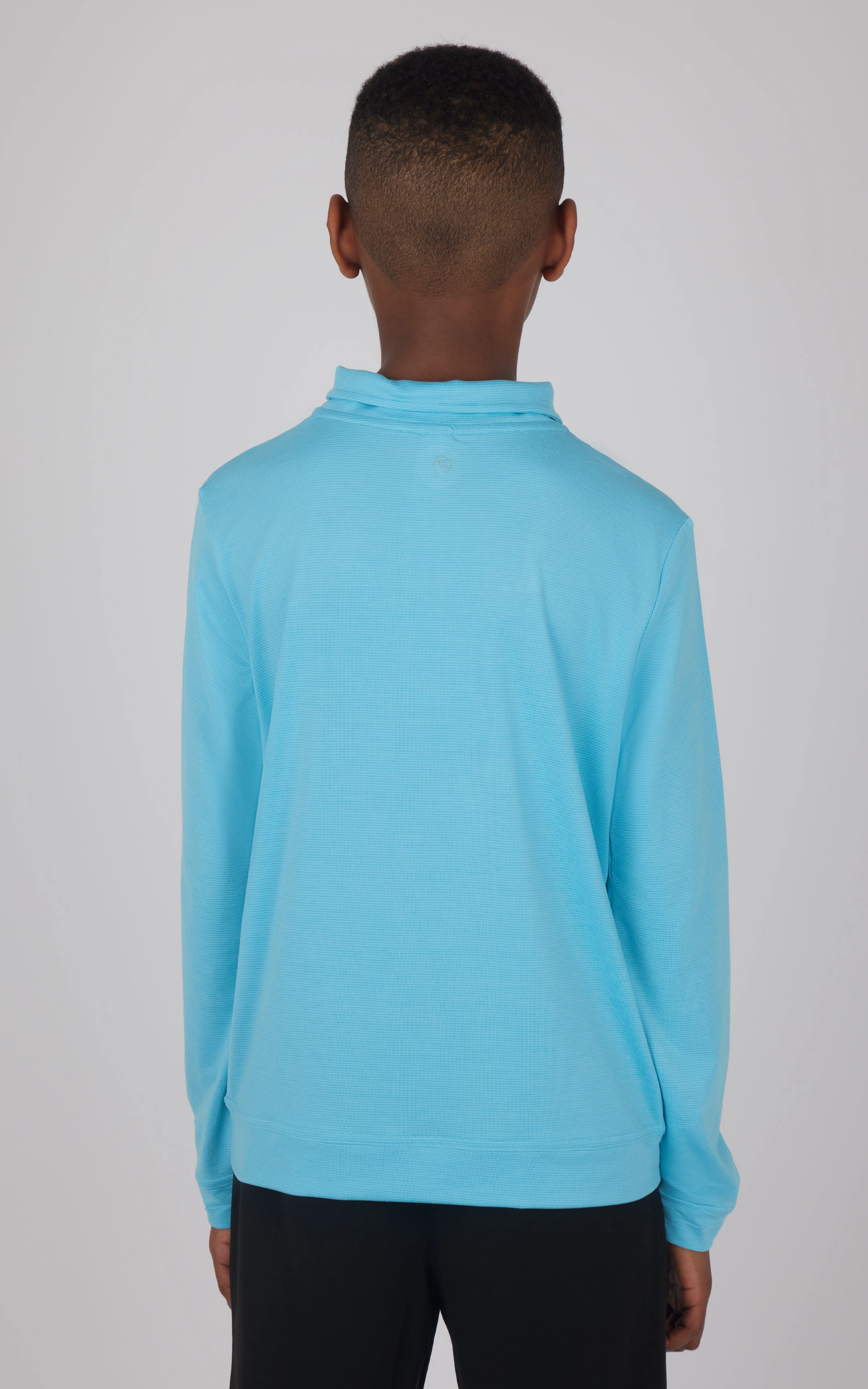 Boys Quarter Zip Pullover Sweatshirt