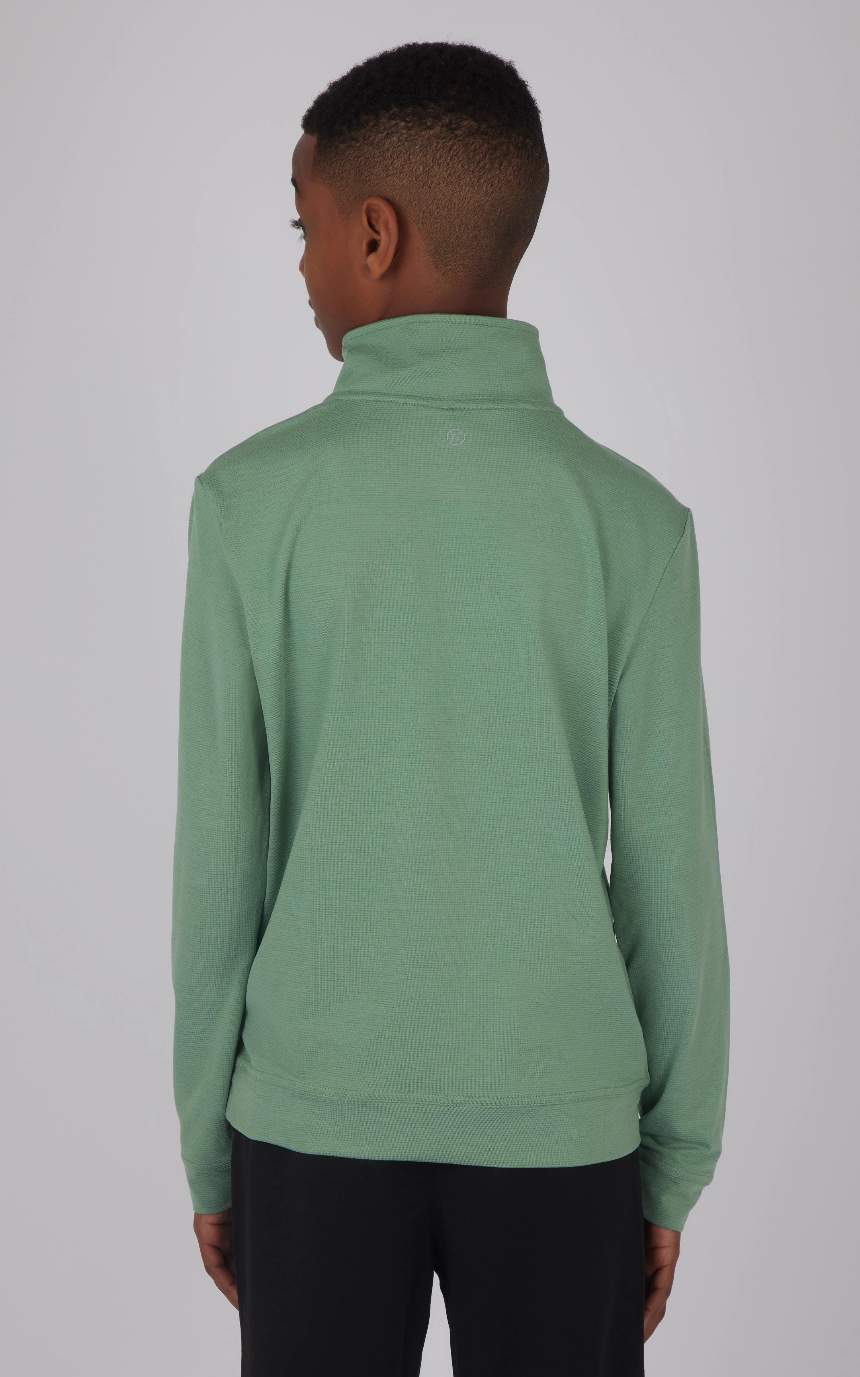 Boys Quarter Zip Pullover Sweatshirt