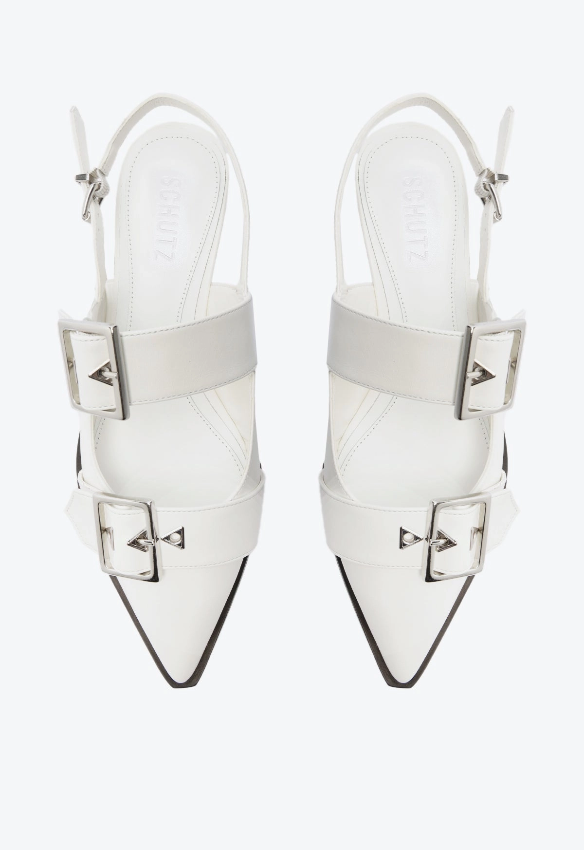 Darla Sling Leather Flat