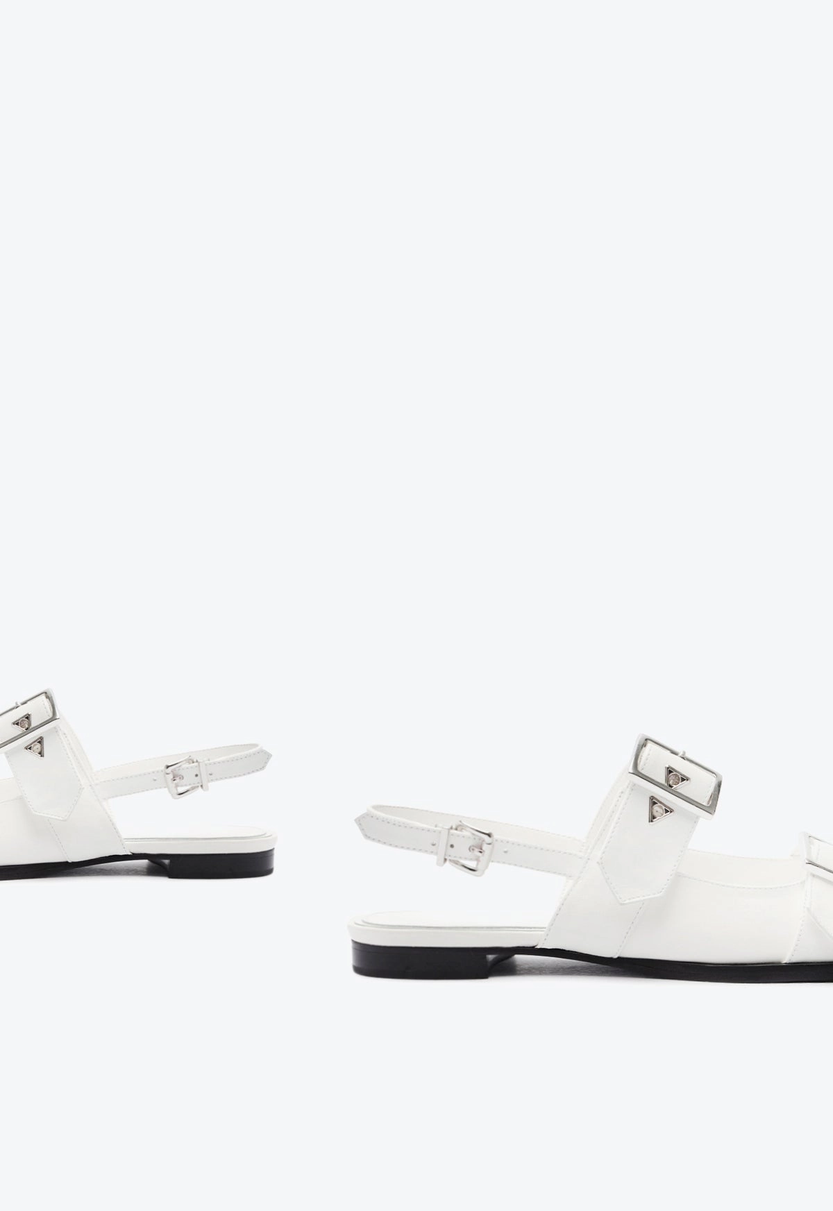 Darla Sling Leather Flat