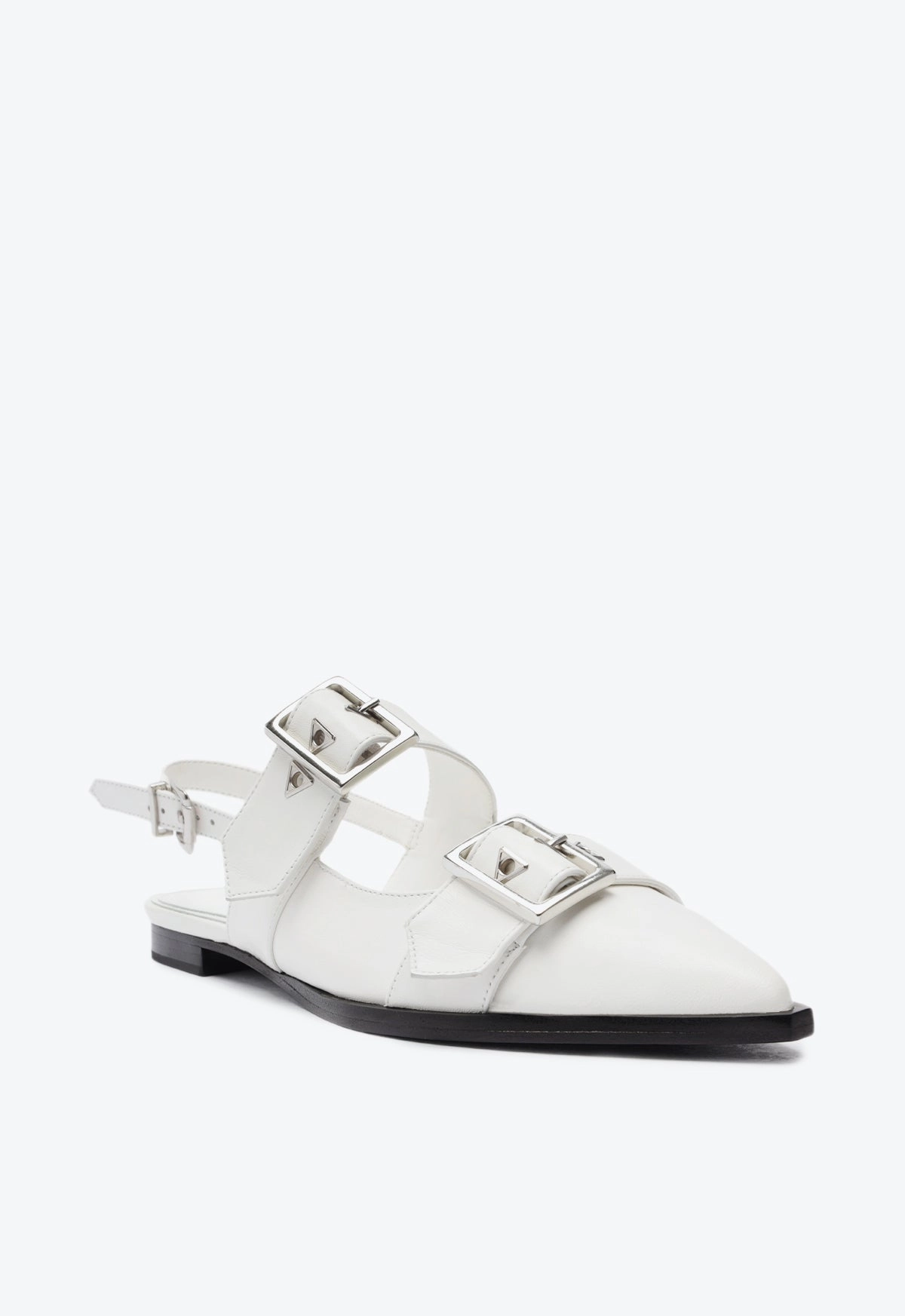 Darla Sling Leather Flat