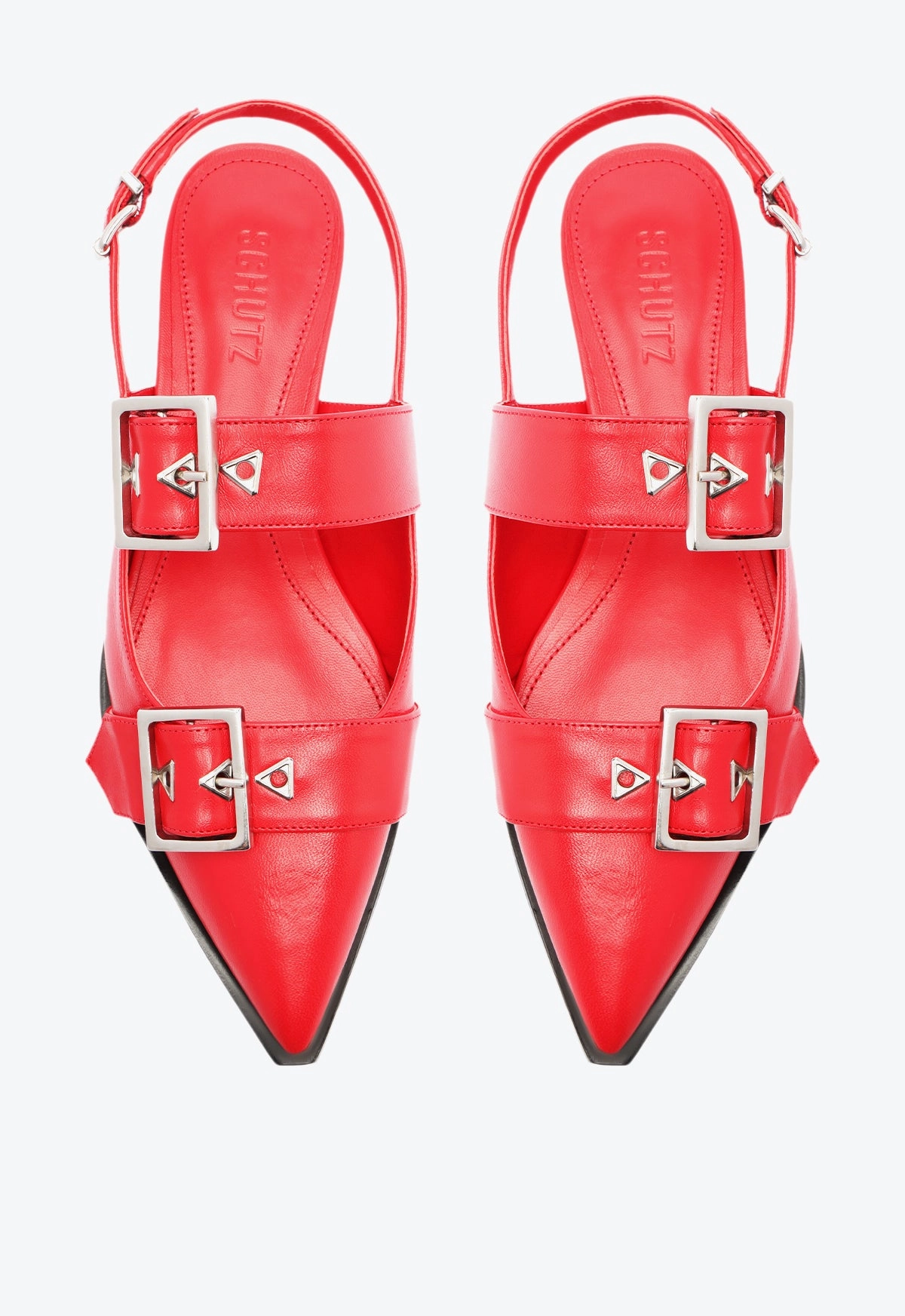 Darla Sling Leather Flat