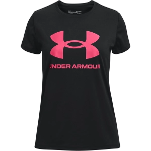 Girls' UA Tech Sportstyle Big Logo Short Sleeve