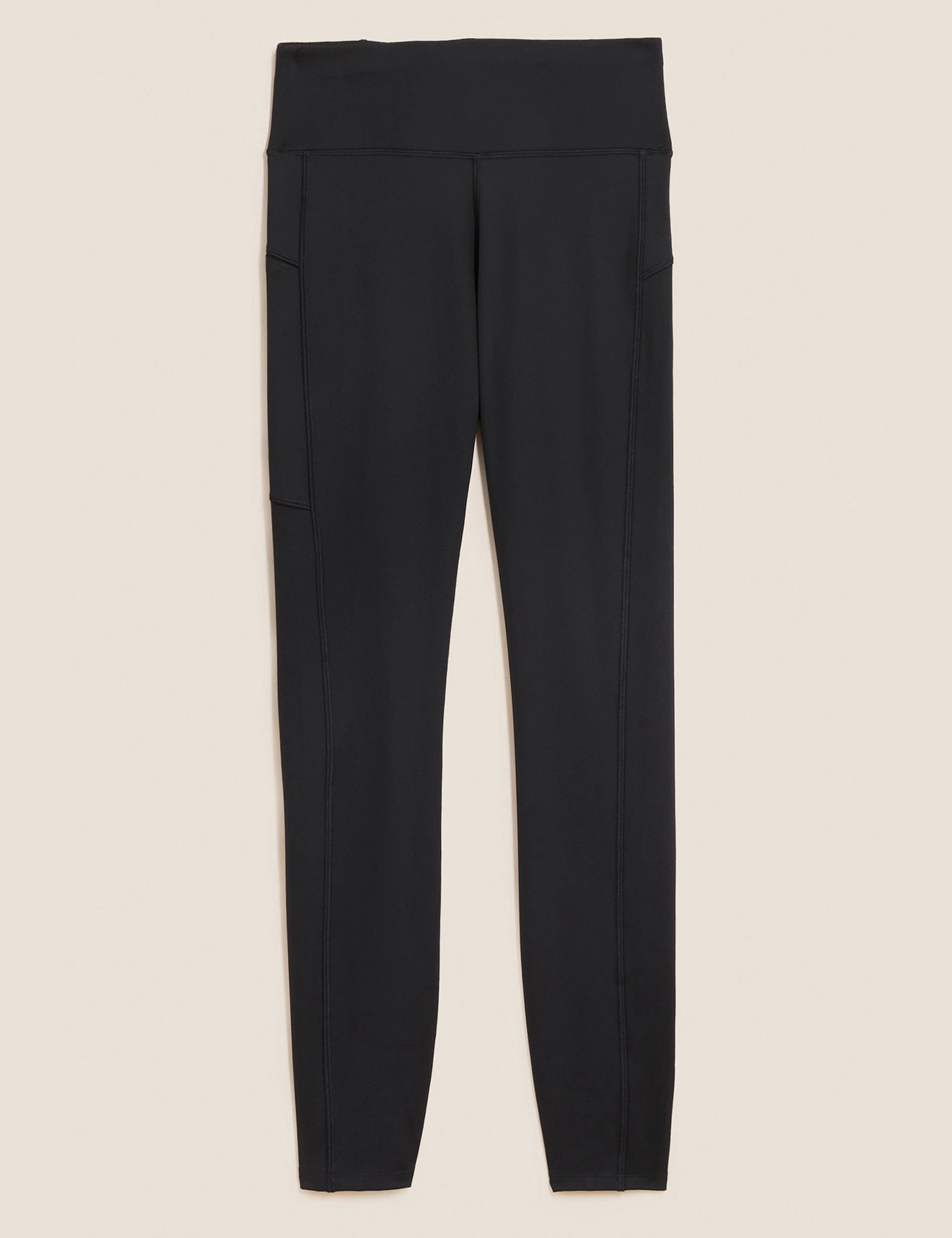 Go Move High Waisted Gym Leggings - Black