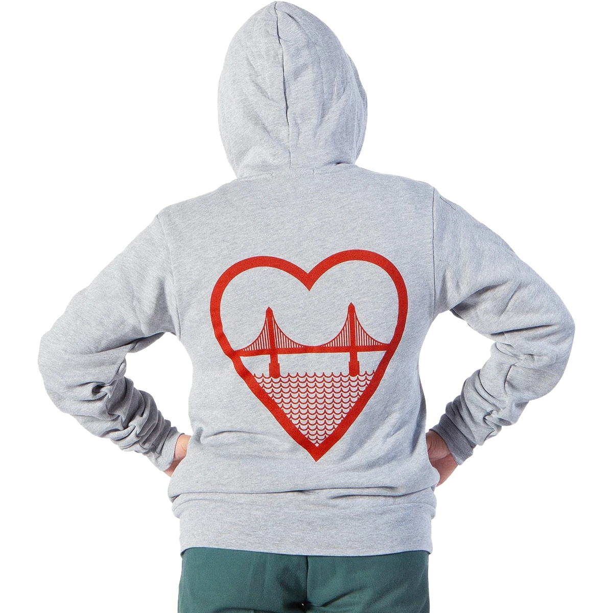 I Heart SF Zip Hoodie