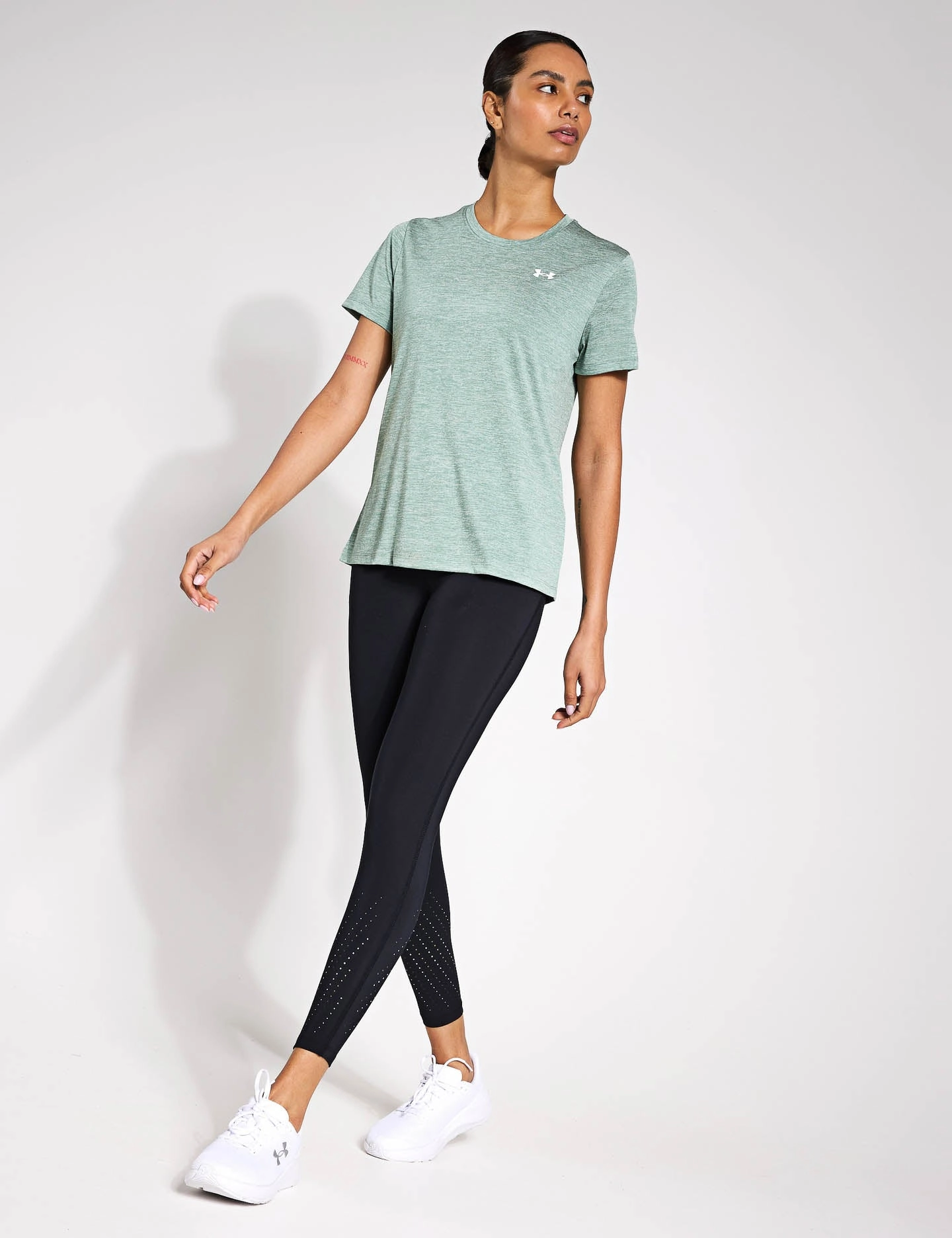 Launch Elite Ankle Tights - Black/Reflective