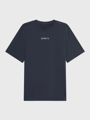 LULULEMON BLACK NIGHT LICENSE TO TRAIN RELAXED SHORT SLEEVE