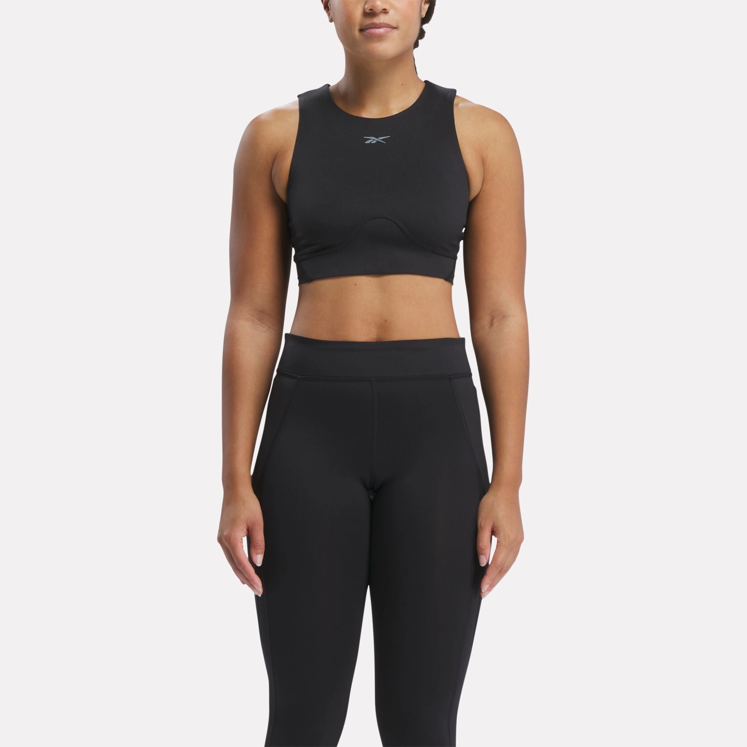 Lux Contour Crop Black