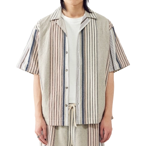 Men's Stripe Revere Shirt