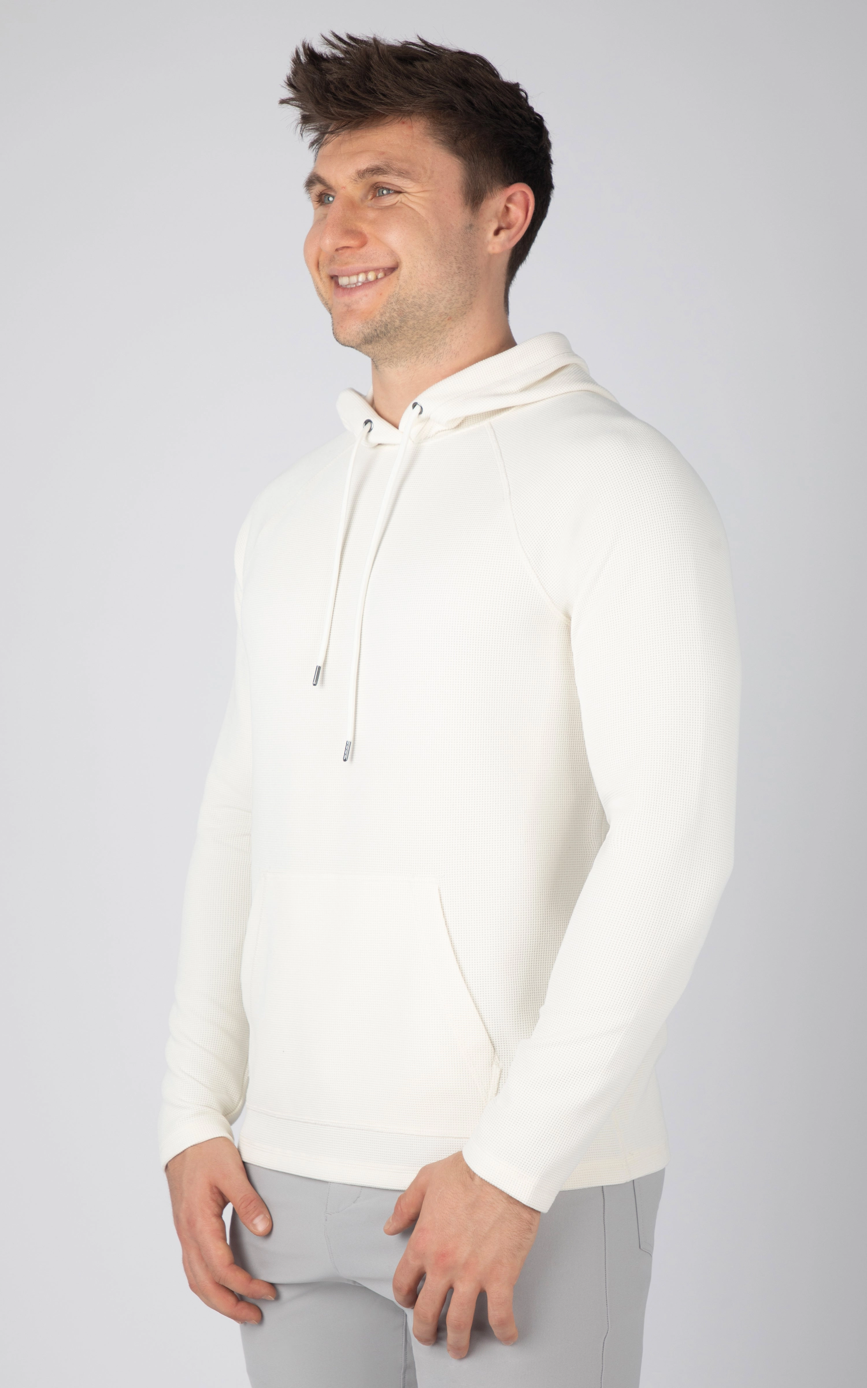Mens Supreme Waffle Gear Up Hoodie