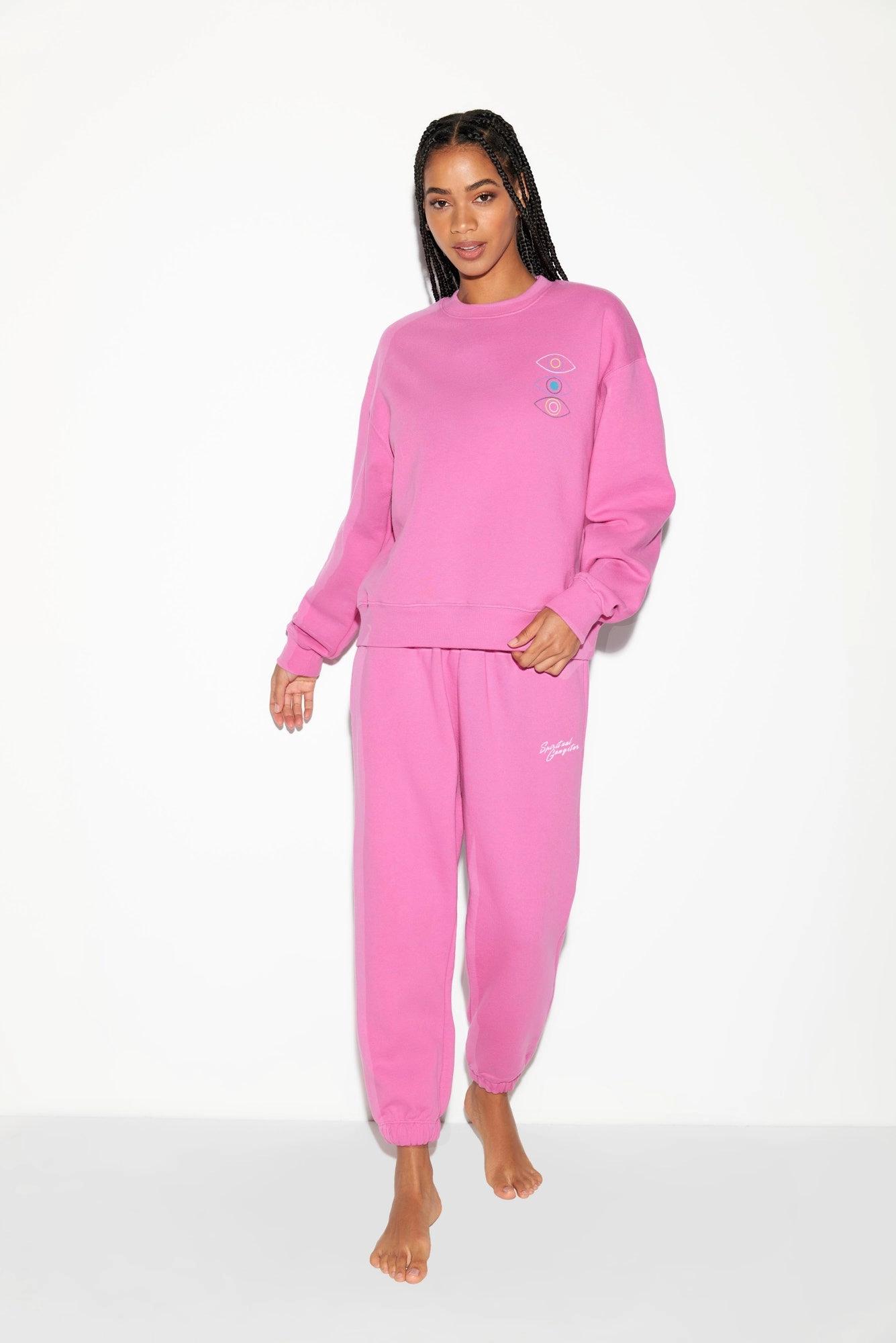 Mesmereyes La Brea Crew Sweatshirt