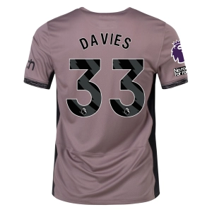 Nike Tottenham Ben Davies Third Jersey w/ EPL   No Room For Racism Patches 23/24 (Taupe Haze/Diffused Taupe)