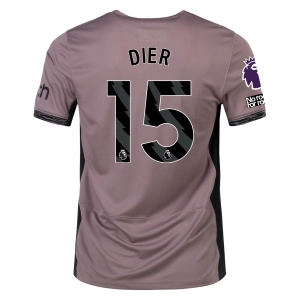 Nike Tottenham Eric Dier Third Jersey w/ EPL   No Room For Racism Patches 23/24 (Taupe Haze/Diffused Taupe)
