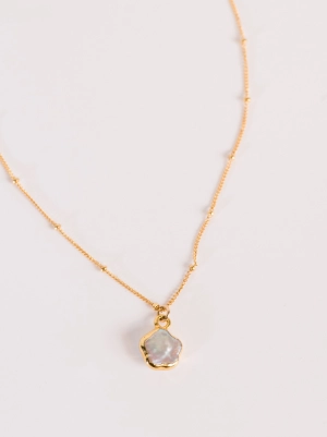 Pearl Flower Necklace
