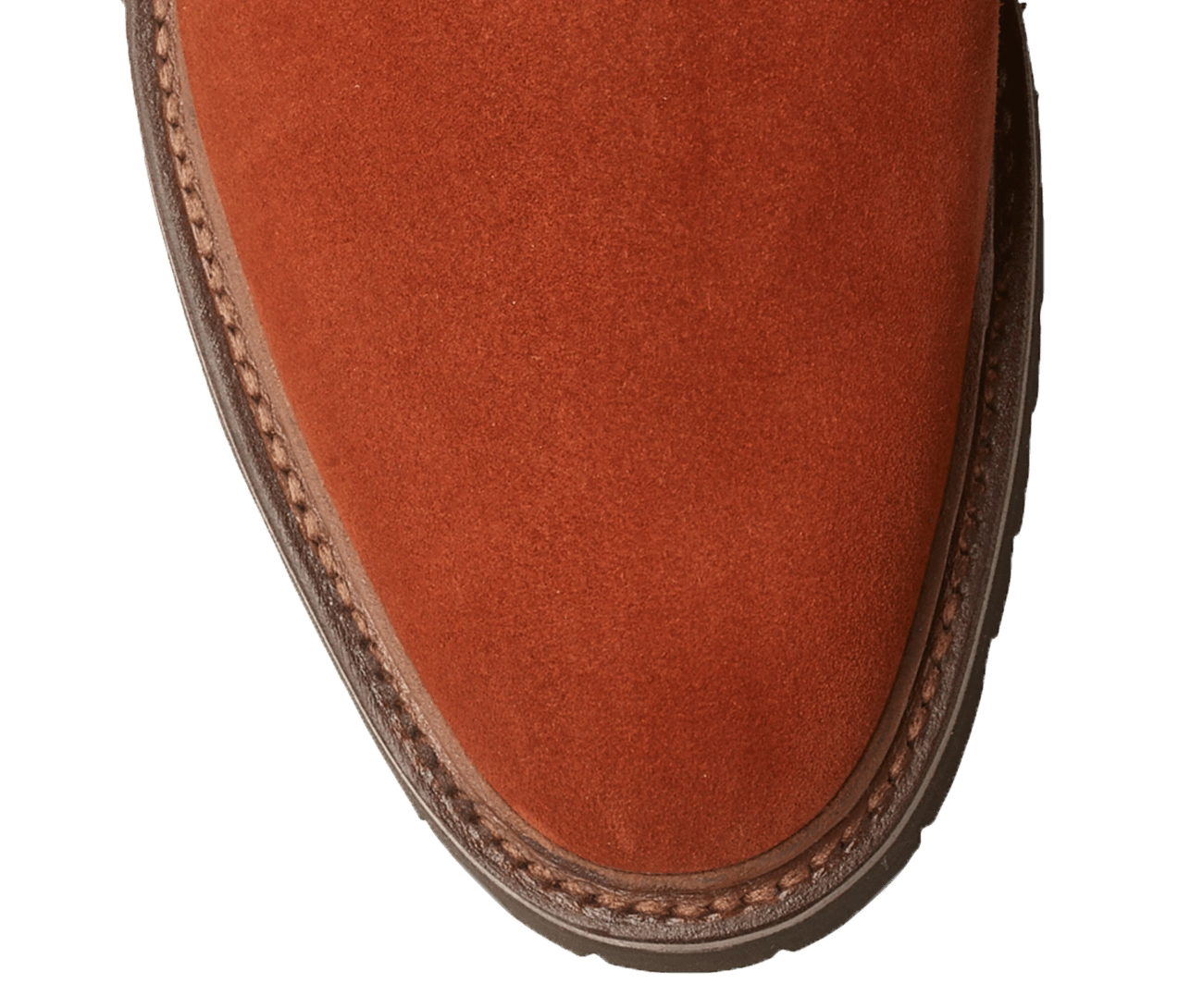 Poppy Terracotta Suede