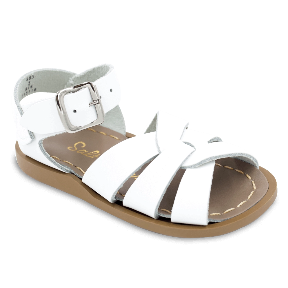 Salt Water Toddler Sandals - White