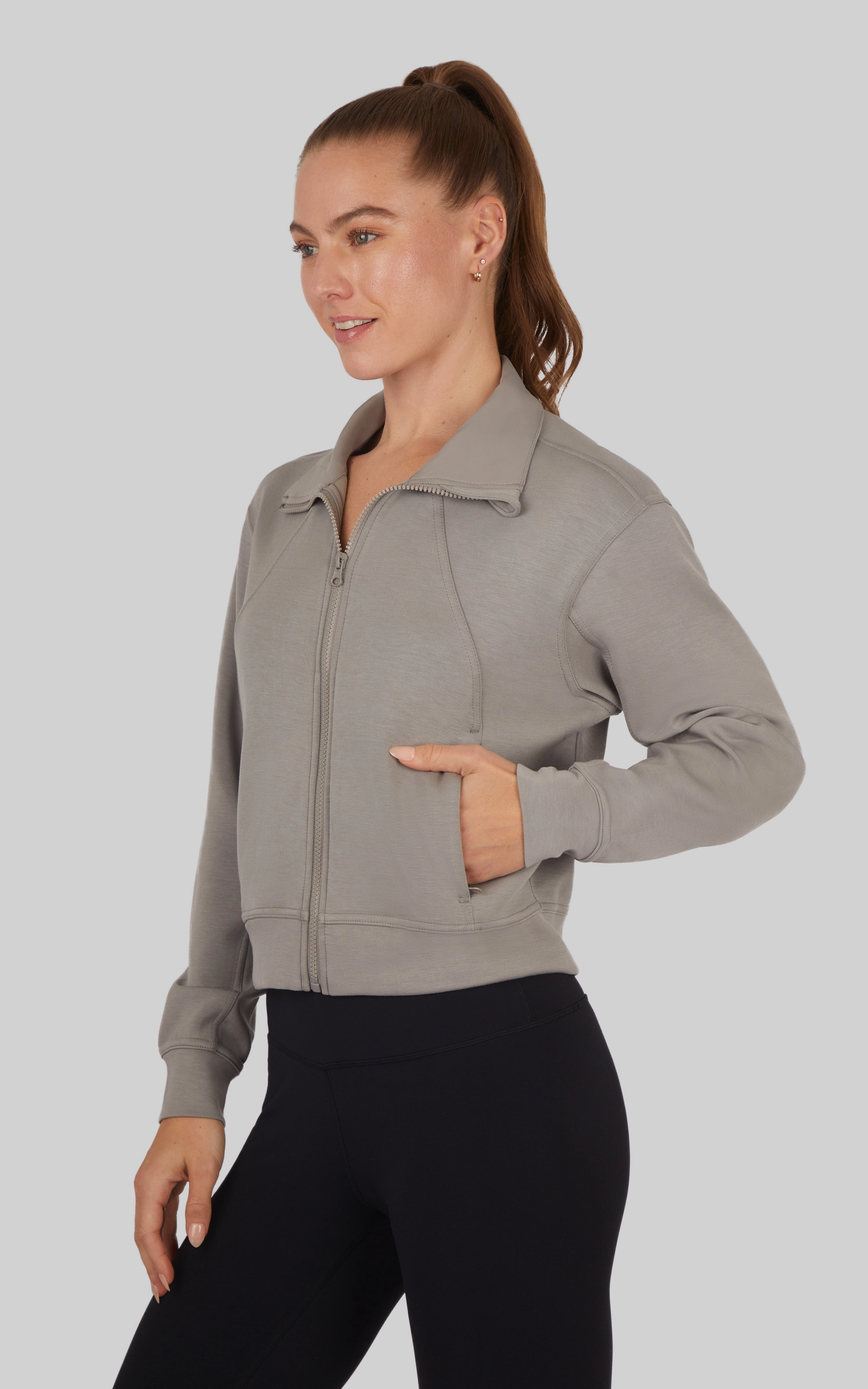 Softlite Modal Full Zip Jacket