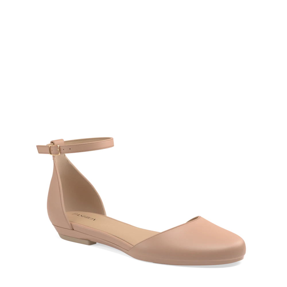 The Jocelyn - Latte Leather 3 Block - FINAL SALE