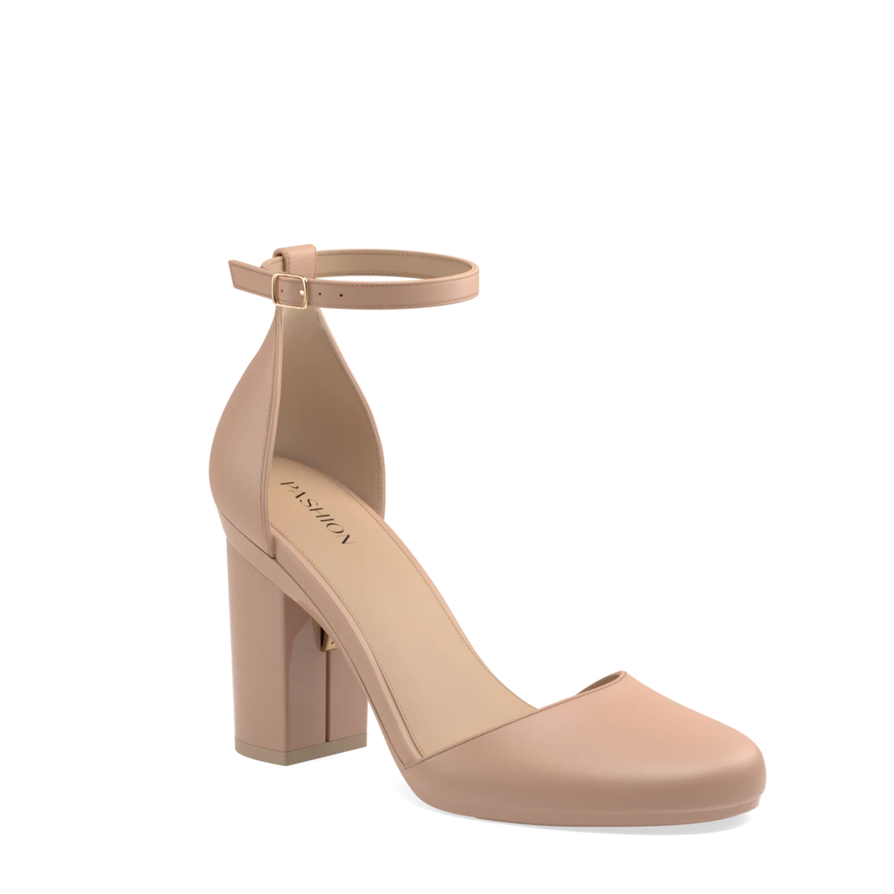 The Jocelyn - Latte Leather 4 Block - FINAL SALE