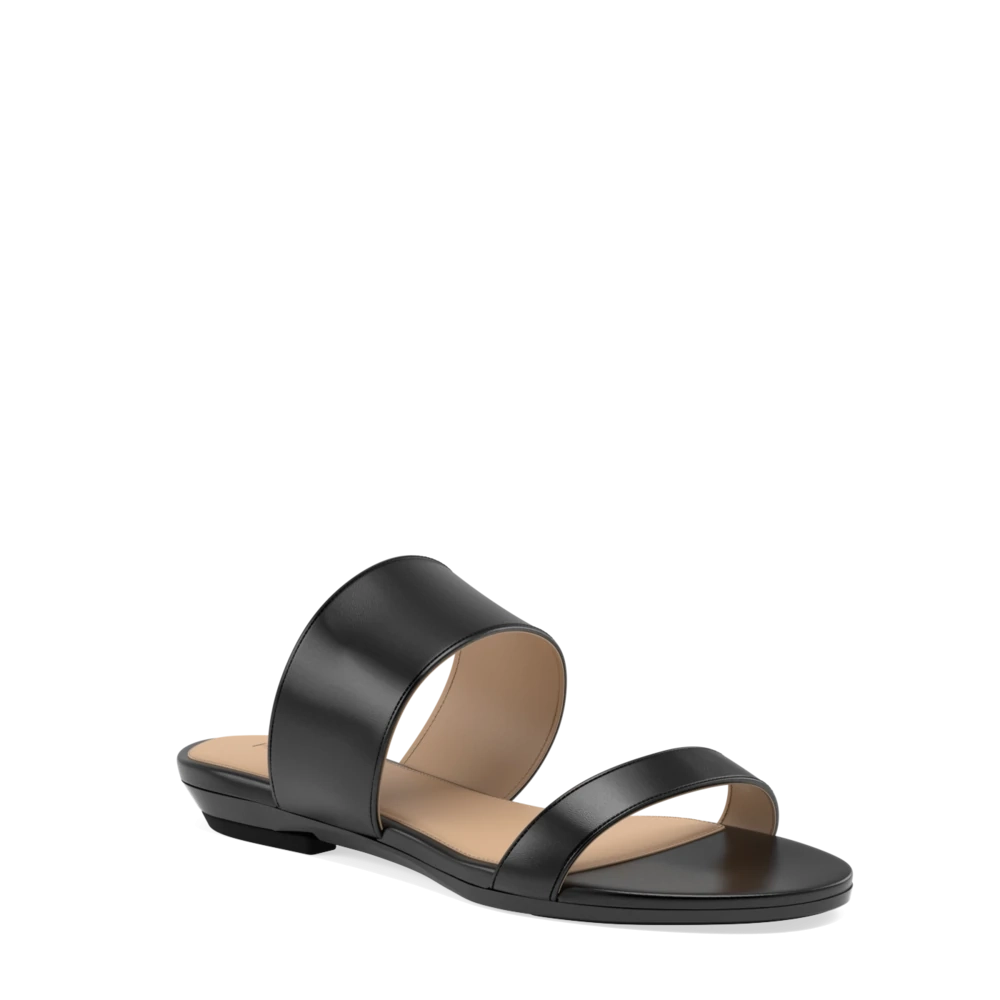 The Slide - Coal   Block Heel Kit 3 Coal