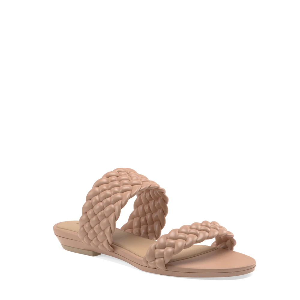 The Slide - Latte Braid   Stiletto Heel Kit 4 Latte - FINAL SALE