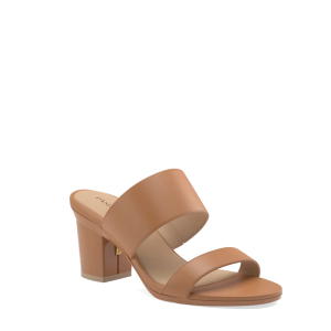 The Slide - Whiskey   Block Heel Kit 3 Whiskey