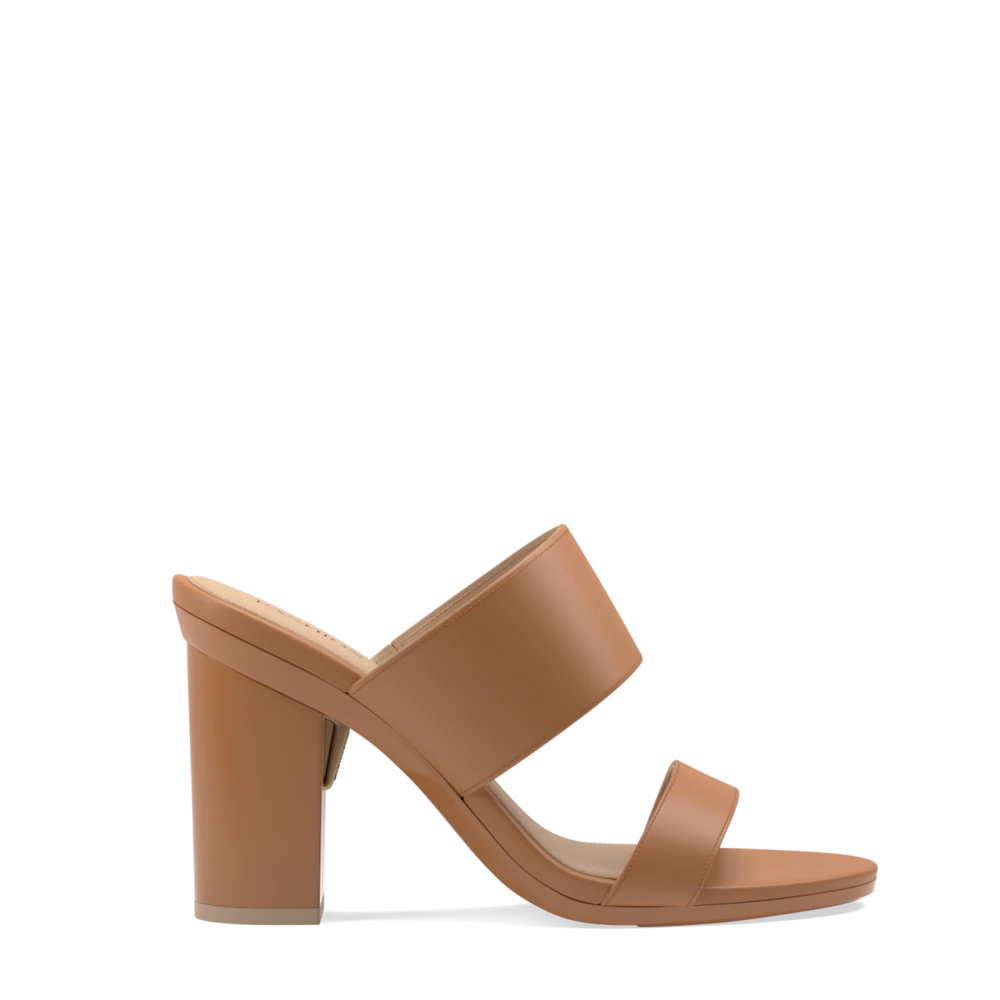 The Slide - Whiskey   Block Heel Kit 4 Whiskey