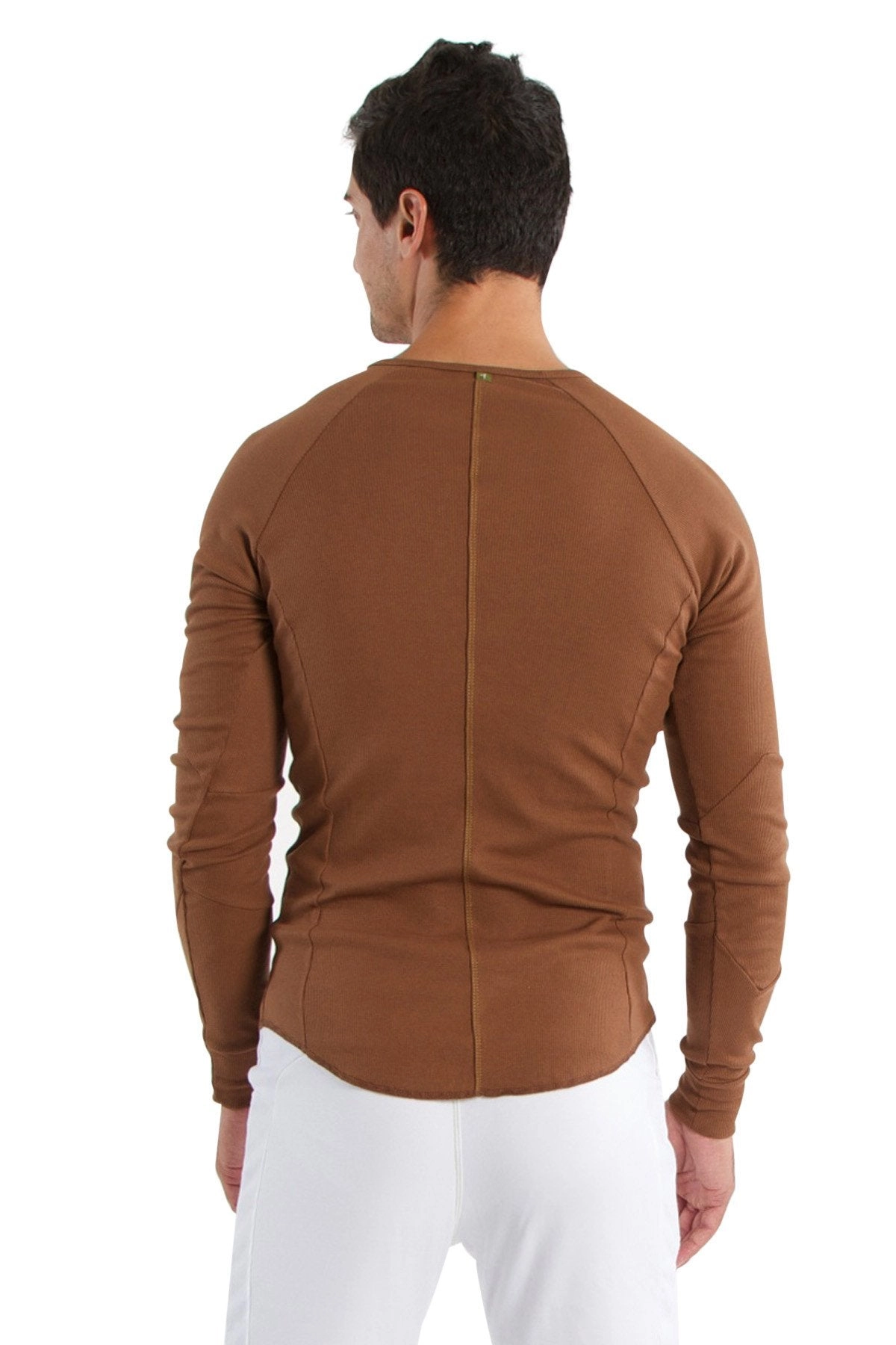 Thermal V-Neck Long Sleeve - Chocolate