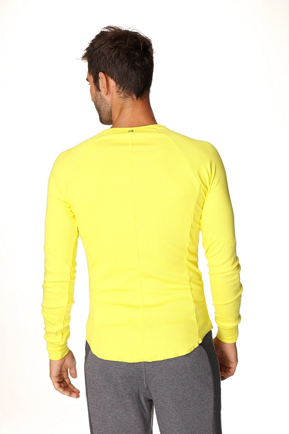 Thermal V-Neck Long Sleeve (Tropic Yellow)