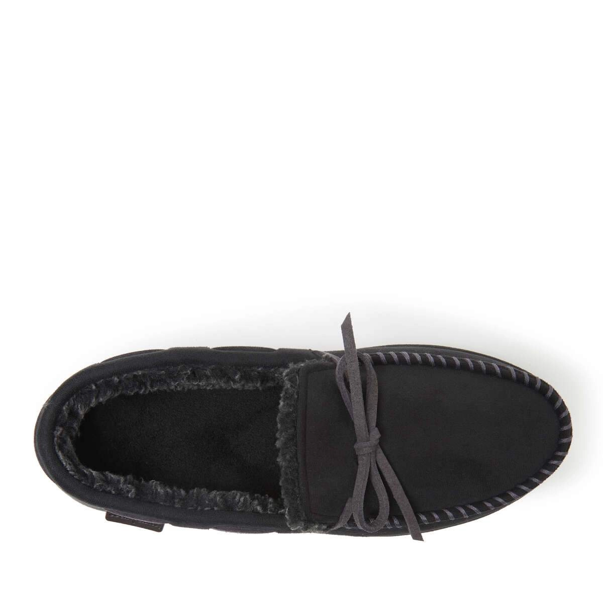 Toby Microsuede Tie Moccasin