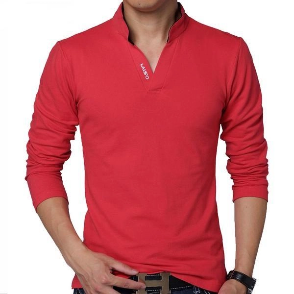 West Louis™ Long Sleeve Slim Fit T Shirt