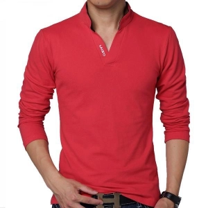 West Louis™ Long Sleeve Slim Fit T Shirt