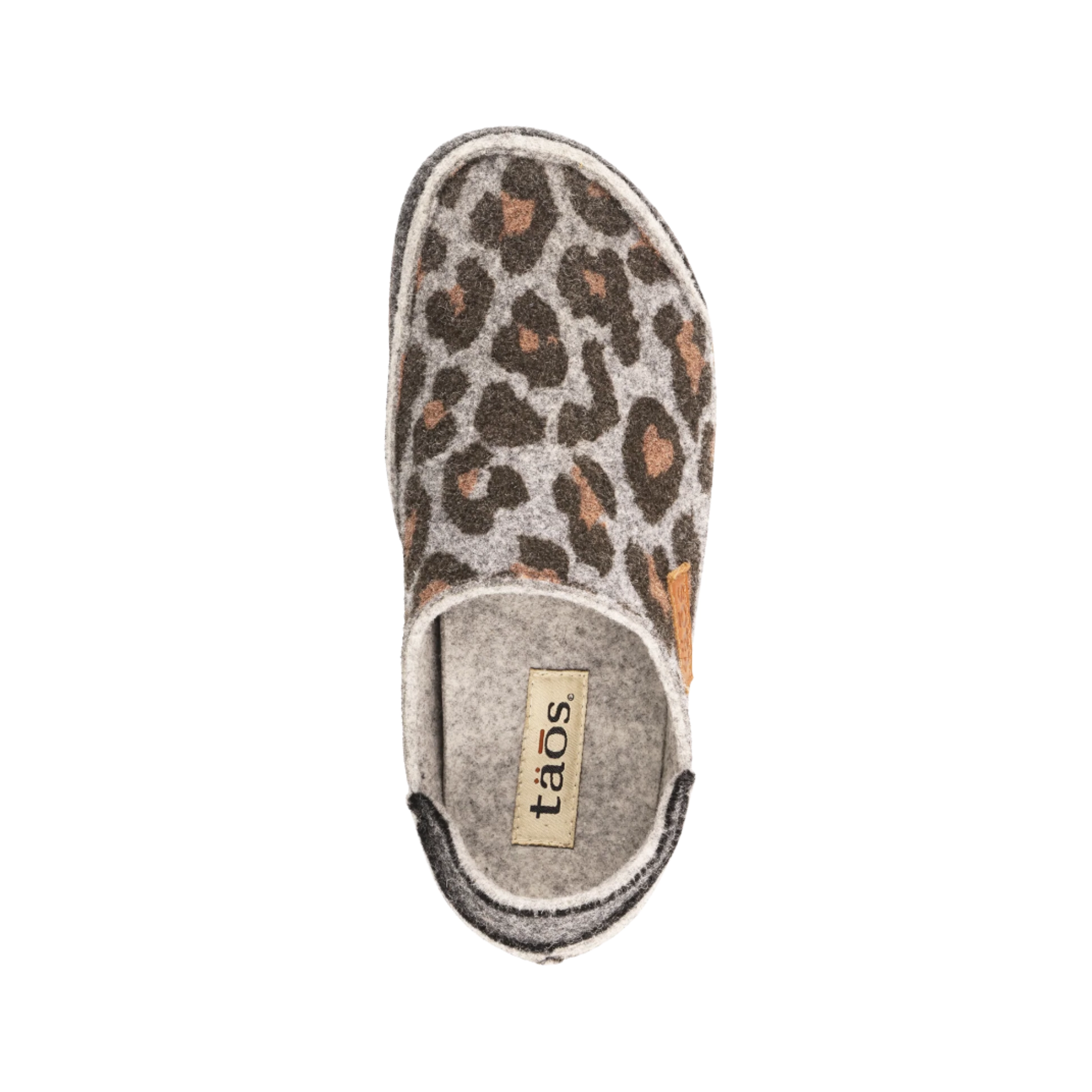 Women's Convertawool - Charcoal Leopard Wool (Regular Width).