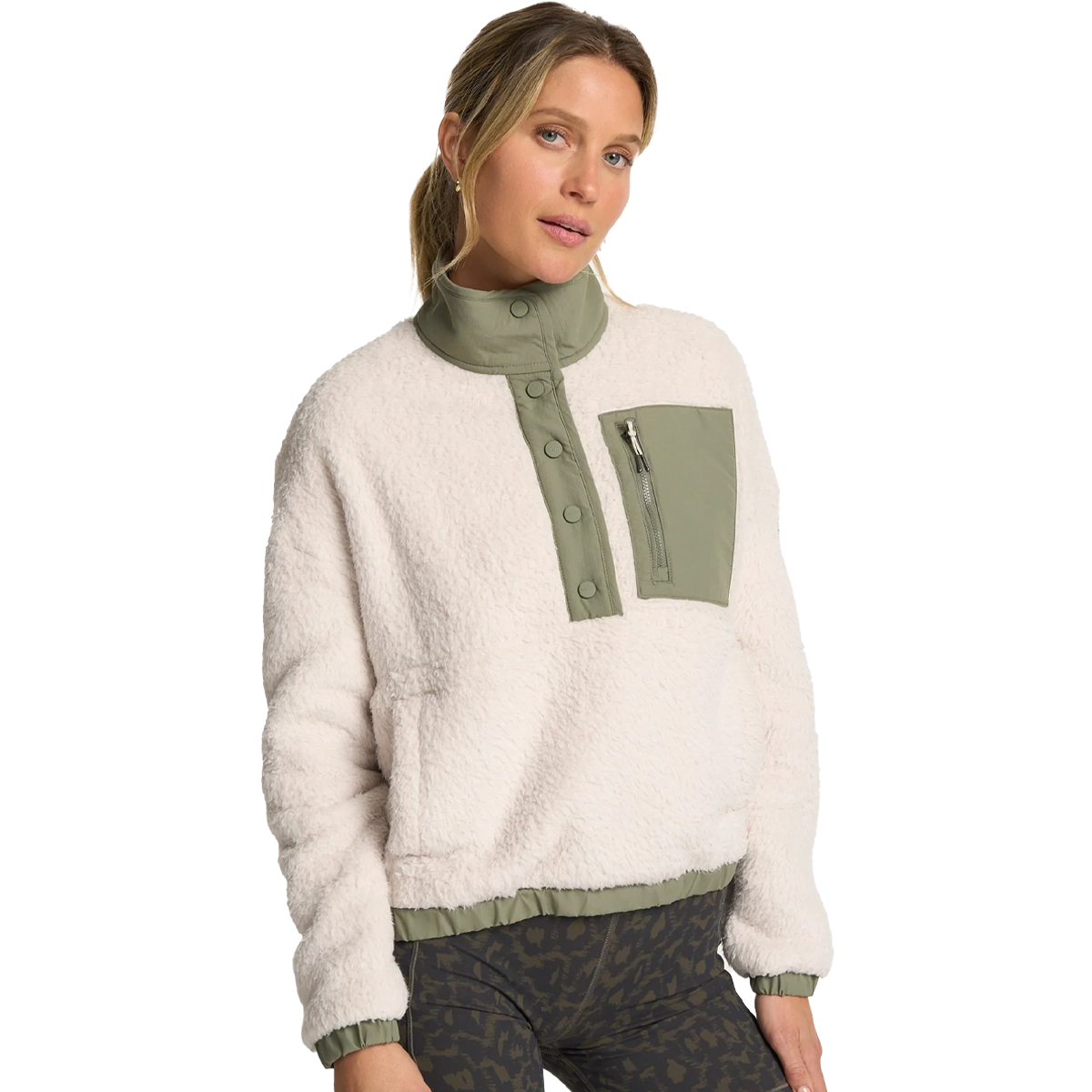 Women's Cozy Sherpa Popover