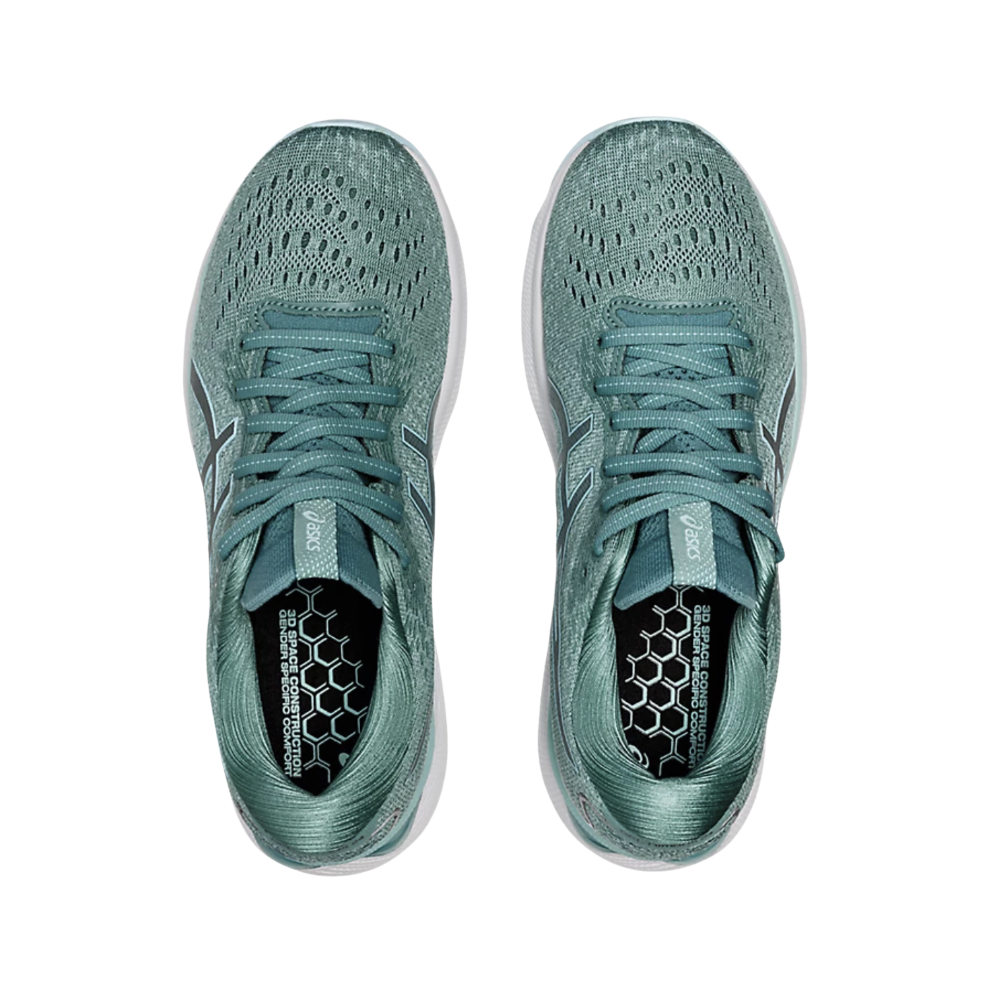 Women's Gel-Nimbus 24 - Sage/Clear Blue (B Width)