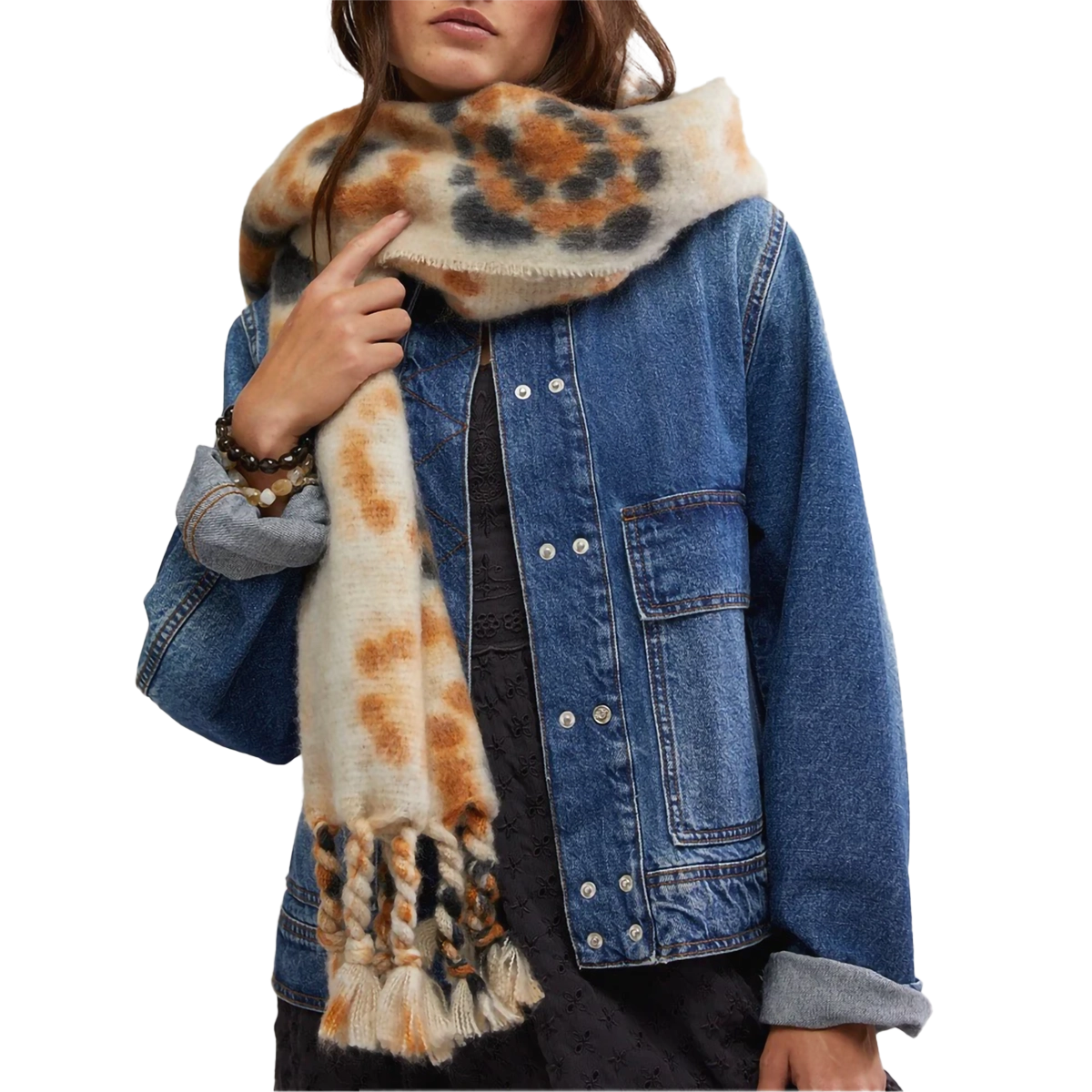 Women's Kaleidoscope Blanket Scarf