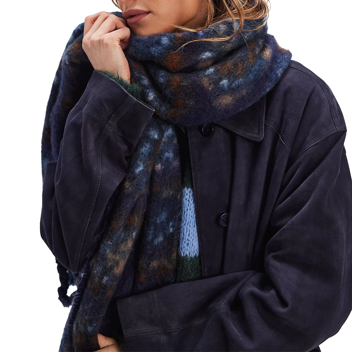 Women's Kaleidoscope Blanket Scarf