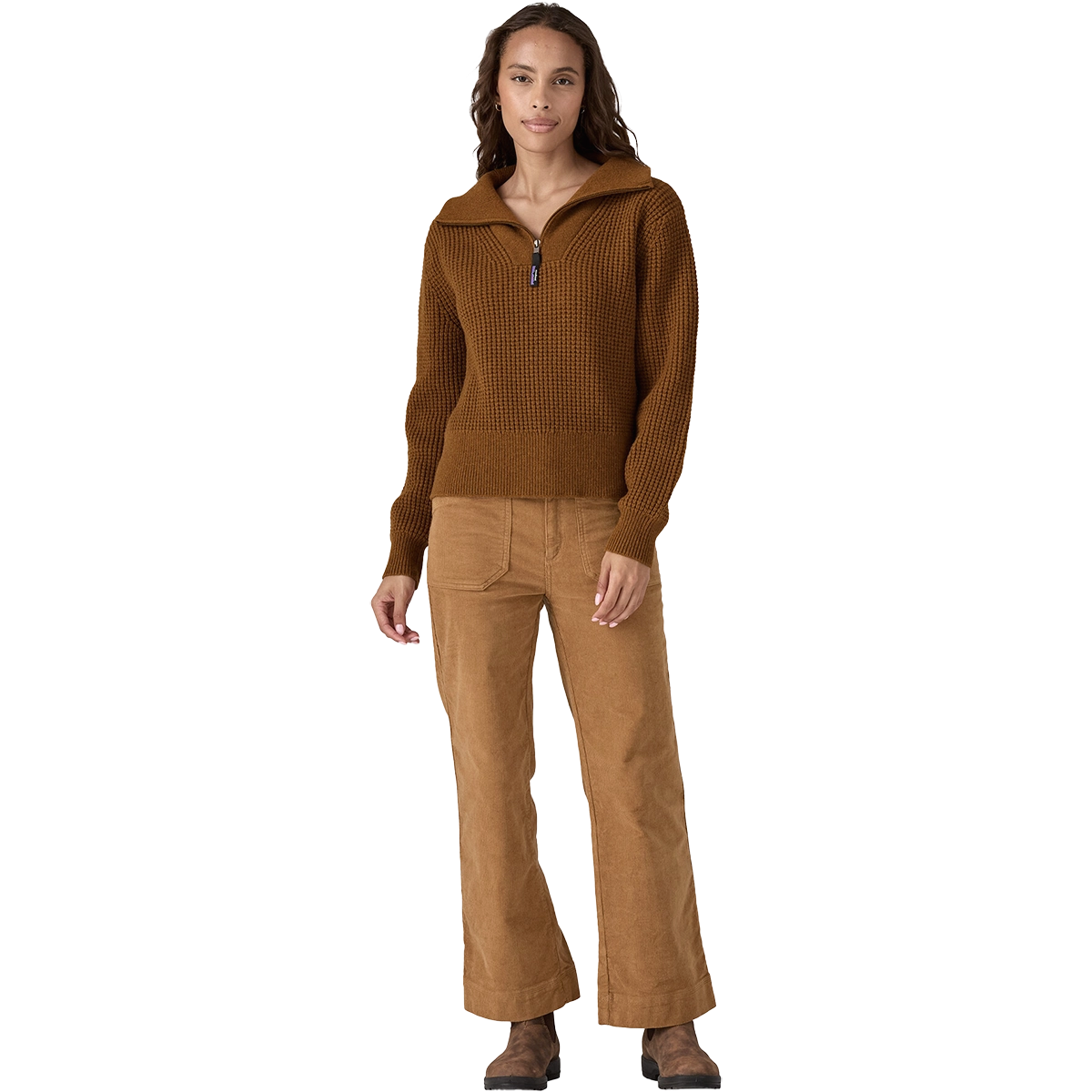 Women's Recycled Wool 1/4 Zip