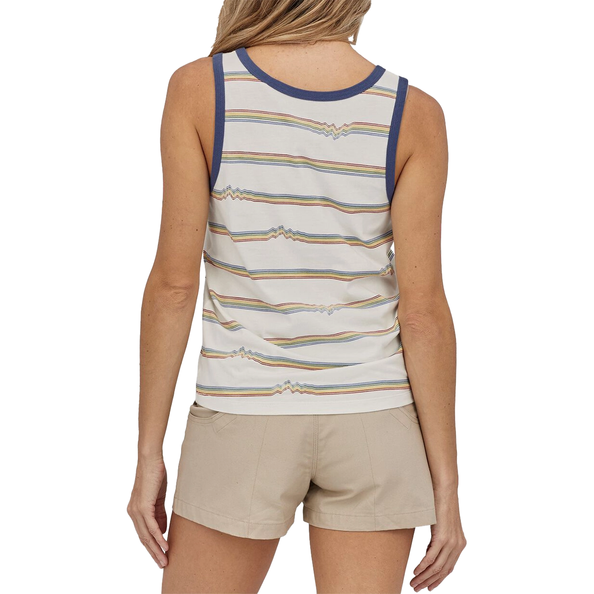 Women's Ridge Rise Stripe Repeat Organic Tank Top