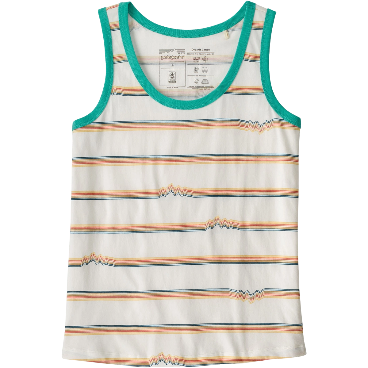 Women's Ridge Rise Stripe Repeat Organic Tank Top