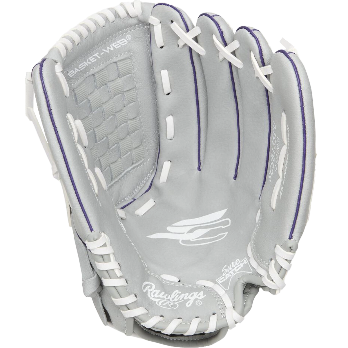 Youth Sure Catch Fast Pitch Outfield - 12.5" Basket Web