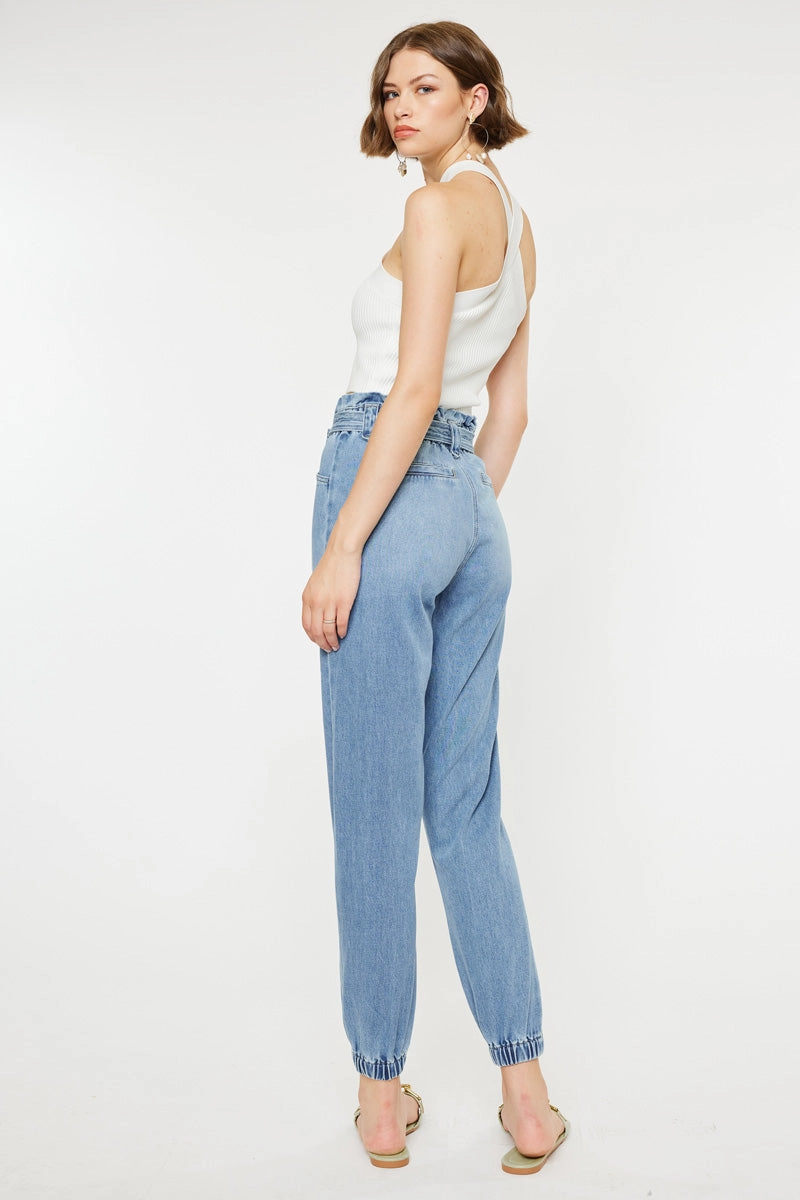 Zhuri Paperbag Jogger Pants